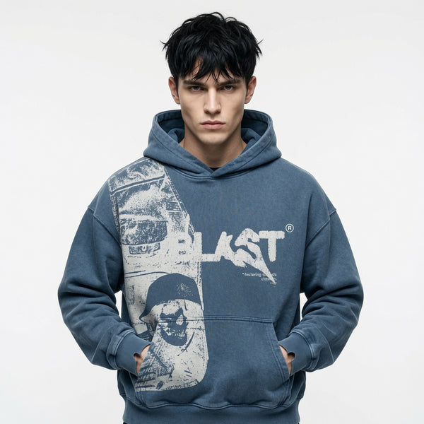 Retro Y2K Hoodie Coats Streetwear Gothic Casual Alphabet