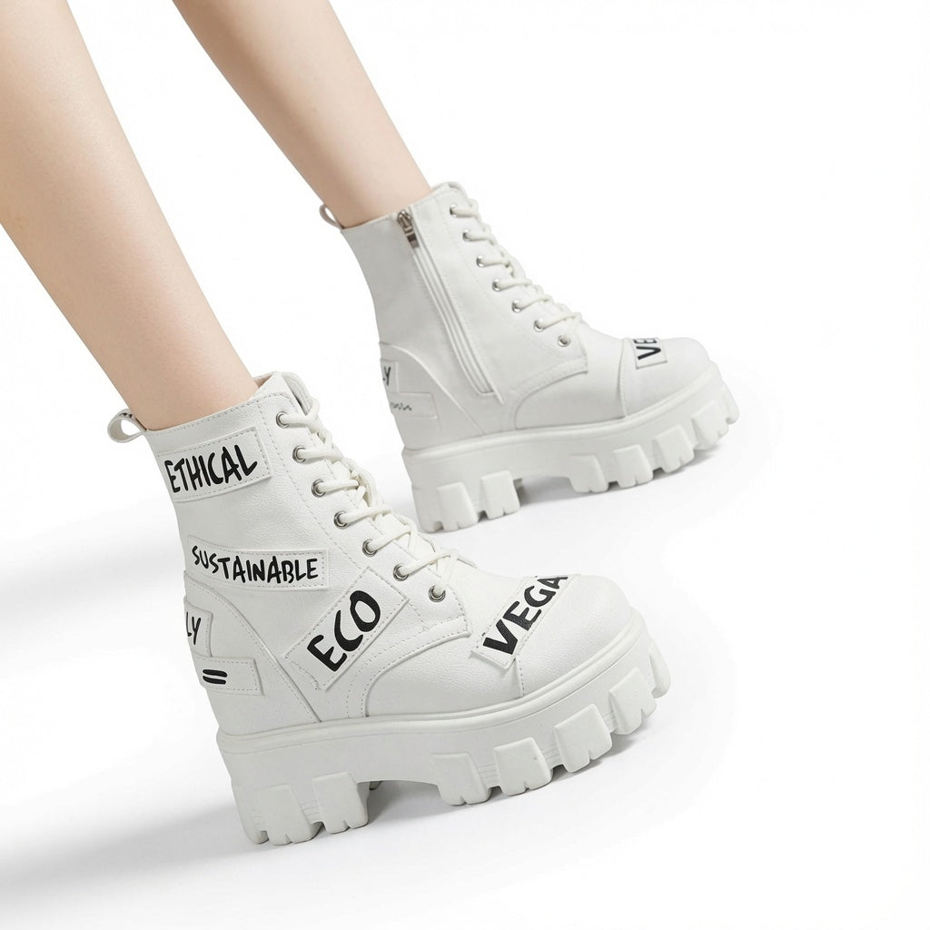 Women's Platform Martin boots