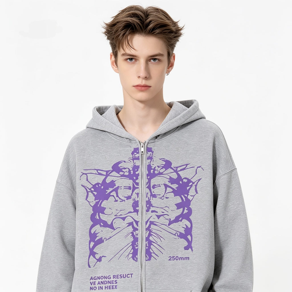 Hoodie Men's Zip Sweater Coat
