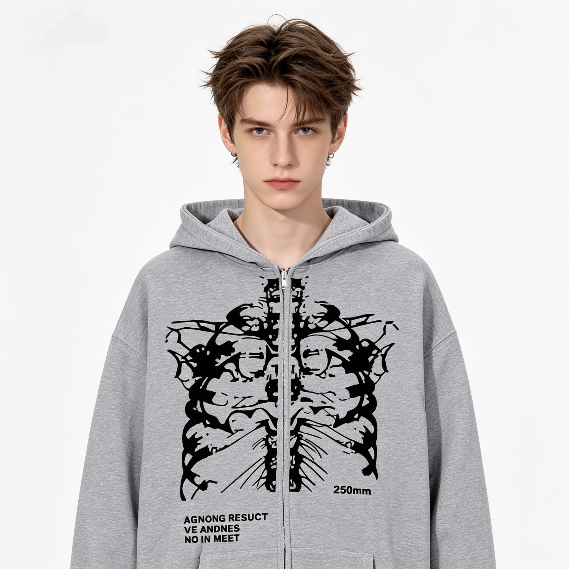 Hoodie Men's Zip Sweater Coat