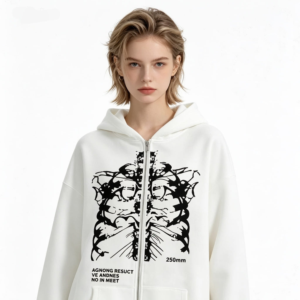 Hoodie Men's Zip Sweater Coat