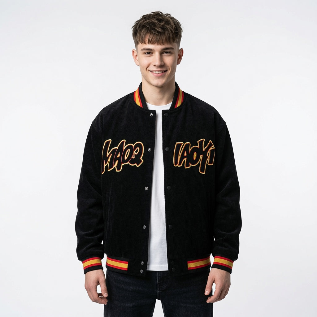 Corduroy Baseball Jacket