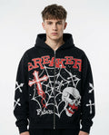 New Skull Design Hoodie Long-sleeved Hoodie