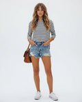 Women's casual Stretch Jeans Shorts