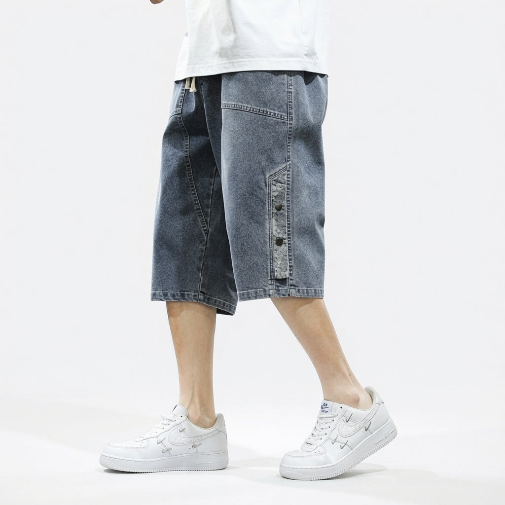 Plus Size Shorts Fashion Capri Jeans