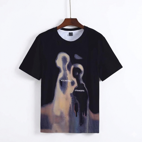 3D Digital Printing Men's T-shirt Figures Pattern
