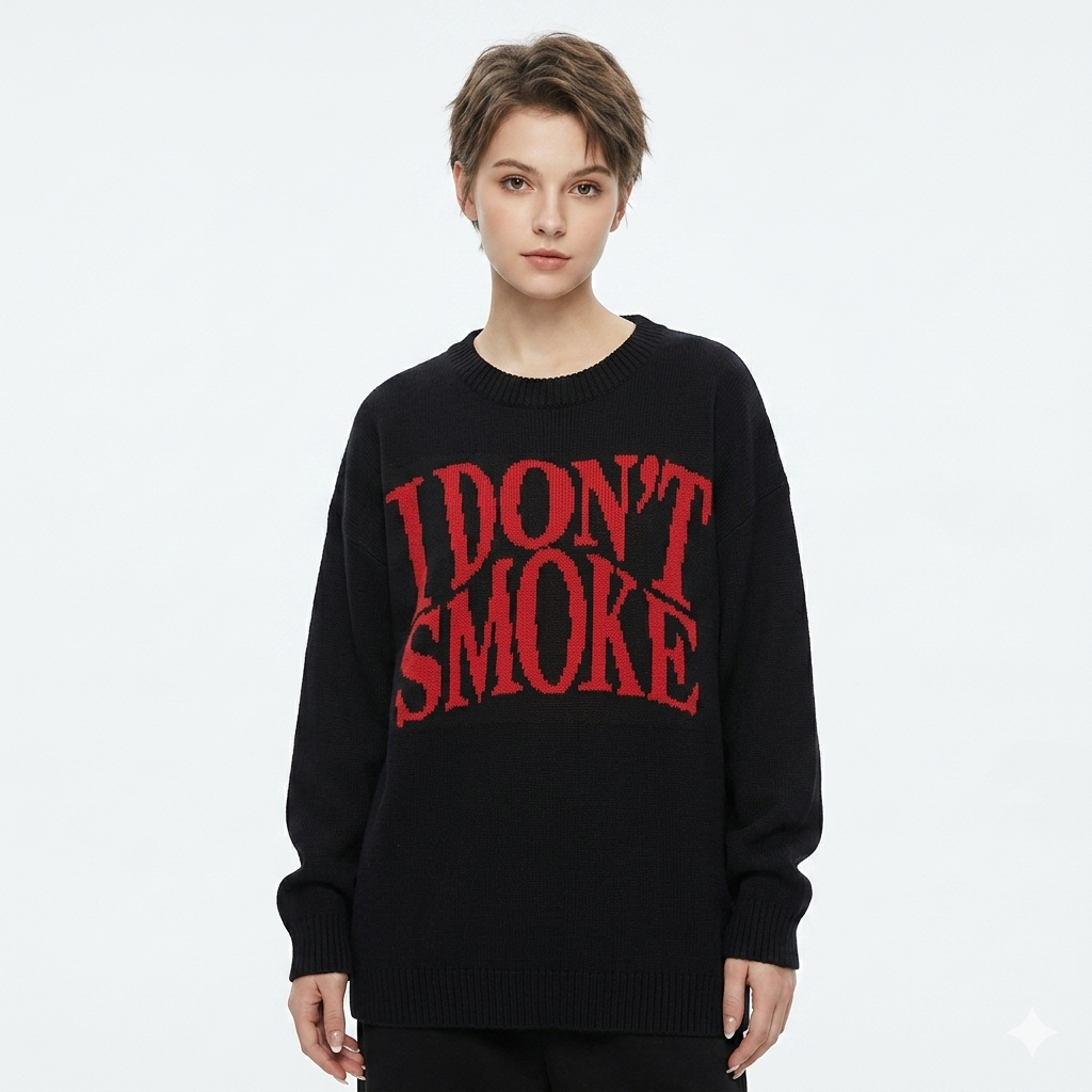 Loose lazy pullover sweater sweater