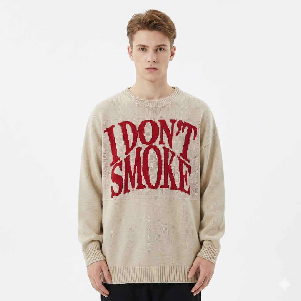 Loose lazy pullover sweater sweater